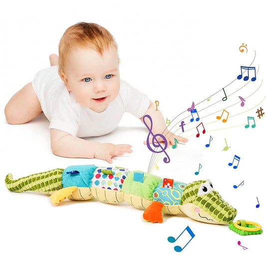 Baby Tummy Play Time Toys 6-12 Months, Soothe Stuffed Animal Toys for 6-12 Months