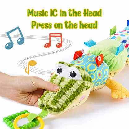 Baby Tummy Play Time Toys 6-12 Months, Soothe Stuffed Animal Toys for 6-12 Months